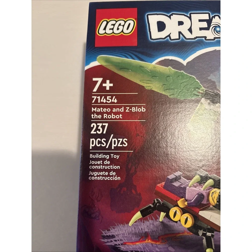NIB LEGO DREAMZzz Mateo and Z-Blob The Robot 71454 Building Toy Set Sealed